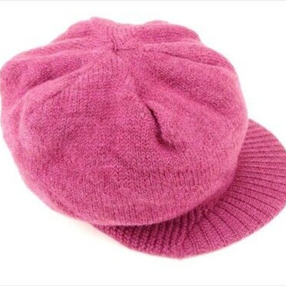 Burberry Knit Cap Purple Woman Authentic Used main image 4